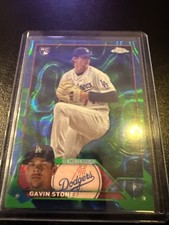 2023 Topps Chrome Update Series - Gavin Stone Blue & Green Lava Lamp  /125 (RC)