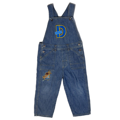 Y2K Go Diego Go Nick Jr Embroidered Denim Overalls 3X Dora Explorer