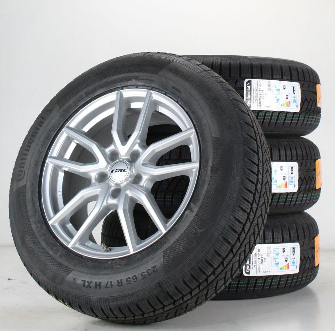 Audi Q5 8R & Q5 FY Winter Wheels Conti Rims Rial 17 Inches Alloy Rims KBA 50791