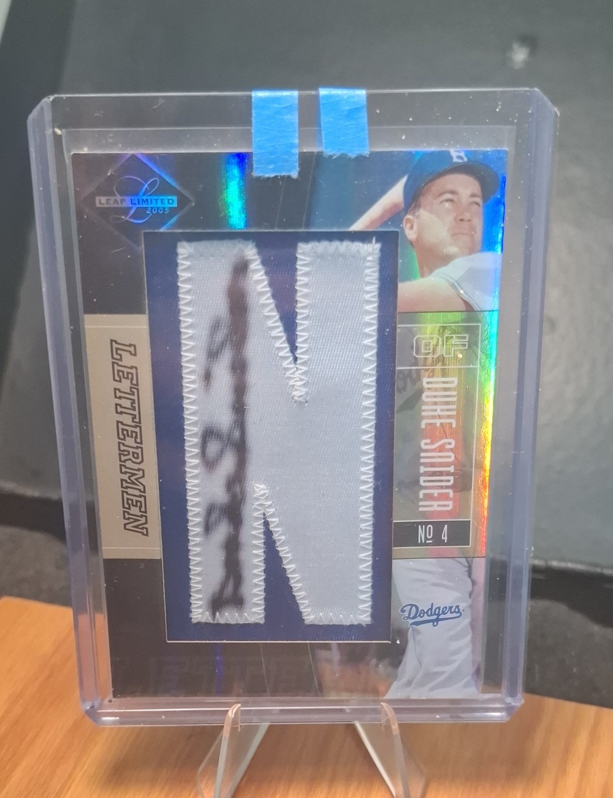 2005 Leaf Limited - Lettermen Duke Snider #L-DS Letter N /11 (MEM)