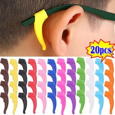 Silicone Eyeglass Temple Tip Stoppers Anti-sl...
