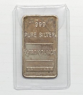 Vintage Silberbarren AMERICAN EXPRESS Card 0,5 Unze .999 Silber