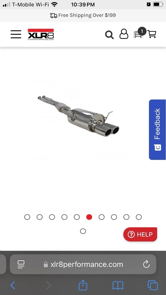 2004 Bmw 330 Ci 排气系统套件 catback — 第 2/3 张图片