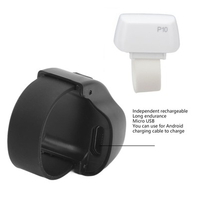 BT Remote Control Page Turner Rechargeable Remote Scrolling Ring Clicker For CB