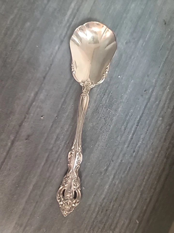 Декоративный совок Michelangelo от Oneida из чистого серебра 5 3/4 дюйма на заказ - Изображение 4 из 4