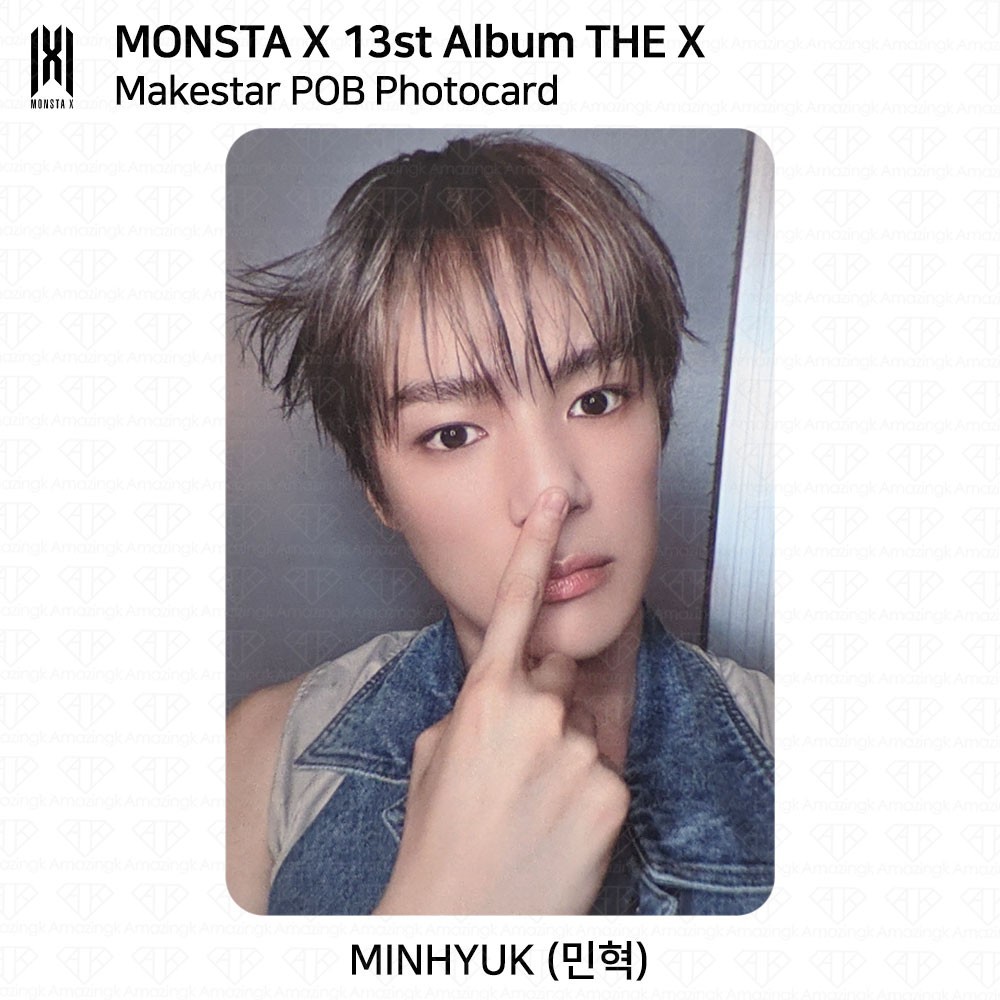MONSTA X The 13th Mini Album THE X Makestar POB Photocard SHOWNU