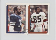 1986 Topps Album Stickers Clarence Weathers Ed Too Tall Jones #191-41 0l2