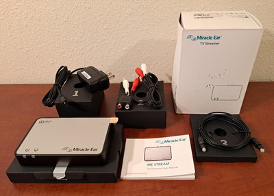 Miracle Ear TV TV03 Streamer Hearing Aid Audio Streamer Digital New Open Box