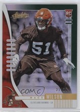 2019 Panini Absolute Rookie Green Spectrum 21/25 Mack Wilson #152 1u6