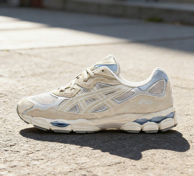 Asics Sportstyle Gel-NYC white Smoke Grey Running Lifestyle Men Shoes