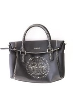 Desigual borsa per le signore buono come nuovo nero di similpelle