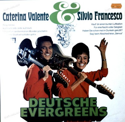 Caterina Valente Silvio Francesco - Deutsche Evergreens LP (VG/VG) .*