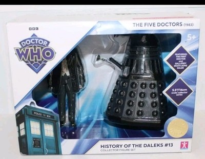Set Figure Doctor Who | History Of The Daleks 13 | 5 Pezzi Da Collezione Altezza 20 Cm