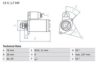 GlüHlampe Hauptscheinwerfer Bosch 1 987 302 910 FüR Alfa Romeo Alpina Audi