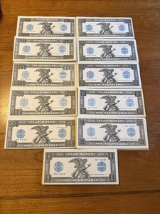 Vintage 1960’s Western Publishing Play Money, $1,227,552 Play Dollars