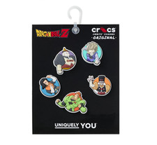 Crocs Jibbitz Charms 5-pcs : Dragon Ball Z Characters Cute Shoe Decor 10015068