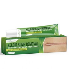 Silicone Keloid Scar Removal Cream for Scars: Advanced Keloid Bump Removal Gel f