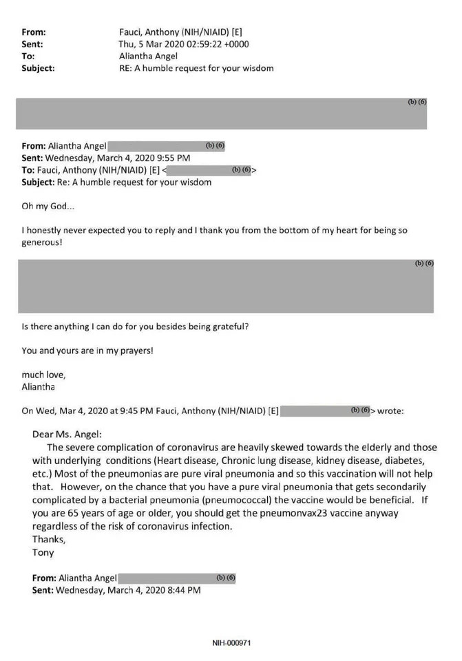 Fauci FOIA Emails CD NIH Public Domain Release 3200+ Pages Research Archive image 6