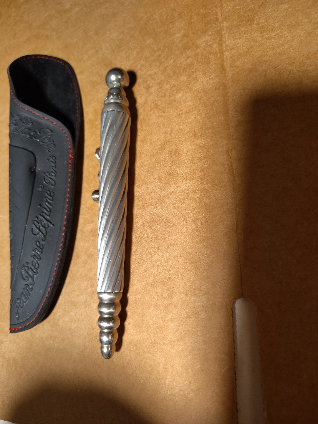 VINTAGE ( COLLECTOR'S PEN ) Jean Pierre Lepine BALLPOINT 🖊️ with ORIGINAL CASE/