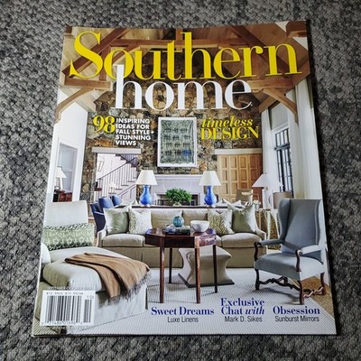 Southern Home Magazine September/October 2019 Fall Style Decor Design