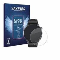 "3X Savvies Schutzglas FüR Marsyu Smartwatch 1.56\" Panzer Folie Glas Klar"