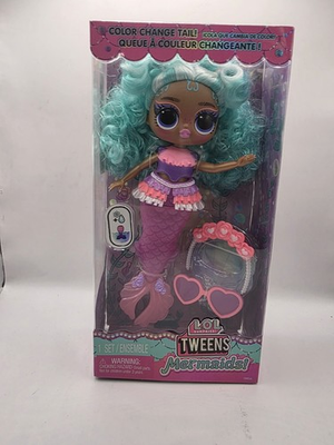 #ad LOL Surprise Tweens Mermaid Serena Finn Fashion Doll with Color Changing Tail $17.99