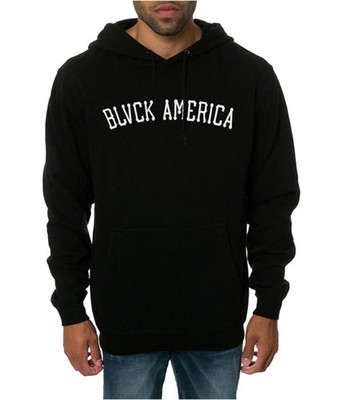 Black Scale Mens The Blvck America Hoodie Sweatshirt
