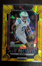 2025 Panini Prizm Draft Picks - New Recruits Tre Harris #2 Gold Ice Prizm (RC)