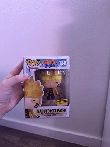Funko Pop! Naruto - Naruto Uzumaki (Six Path) (Glow) -Hot Topic (Exclusive) #186
