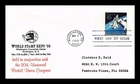 US COVER FUTURE MAIL TRANSPORTATION AIR MAIL WORLD STAMP EXPO 89 FIRST DAY ISSUE