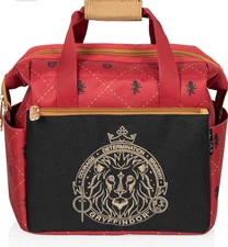 PICNIC TIME Harry Potter Gryffindor Insulated Lunch Cooler, Black & Red - NEW