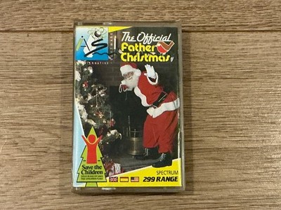 THE OFFICIAL FATHER CHRISTMAS (ALTERNATIVE) ZX Spectrum Kassette. Getestet/funktionstüchtig