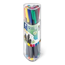 Triplus Fineliner 0.3mm Pens 12 Color Set Drafting Drawing Fine Tip Pens