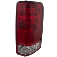 Halogen Tail Light For 2007-2011 Dodge Nitro Right Clear & Red Lens