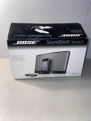 Bose Sound Dock II Digital Music Speaker System IOB w/ Remote Open Box