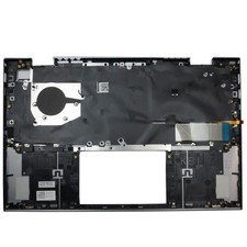 New Dell Inspiron 5410 7415 2-in-1 Palmrest Case Keyboard Backlit Gray 04GR69 US