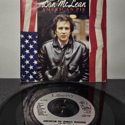 Don McLean - American Pie (7'', Single, RE, Sil)