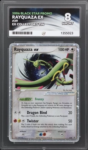 Pokemon Rayquaza ex 039 Black Star Promo ACE 8