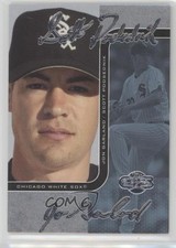 2006 Co-Signers Changing Faces Silver Blue 54/75 Scott Podsednik Jon Garland a0s