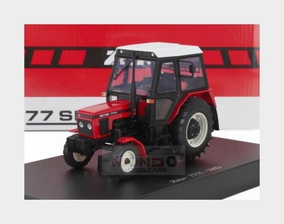 1:32 UNIVERSAL HOBBIES Zetor 7711 2Wd Tractor 1961 Red White UH6719
