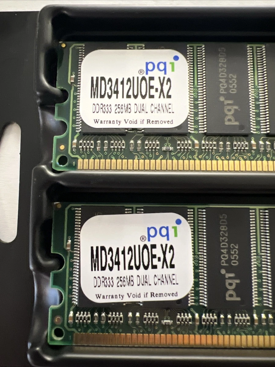 PC-2700 (DDR-333) Bus Speed DDR1 SDRAM Computer 256 MB Capacity