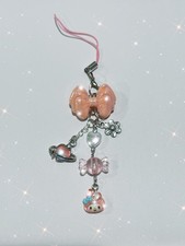 Sanrio Phone Charm Strap Keychain Bag Charm Handmade Hello Kitty My Melody