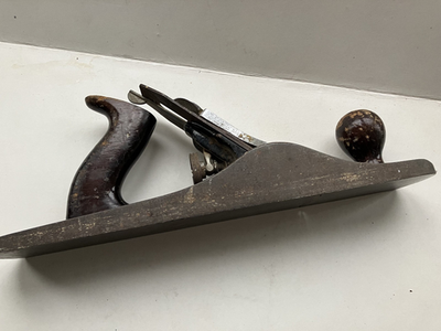 #ad STANLEY BAILEY No. 5 VINTAGE SMOOTH BOTTOM PLANE MADE IN ENGLAND 14quot; $49.99