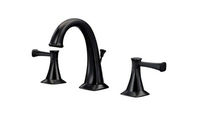 Luxart PO2418DE-PUORB Bathroom Faucet OIL RUBBED BRONZE Widespread Deck Mount