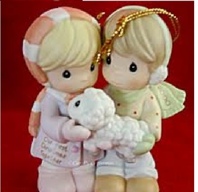 Precious Moments Christmas Our First Christmas Together 2000 ORNAMENT ...