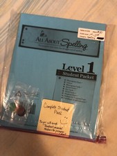 All About Spelling Student Packet Level 1 New