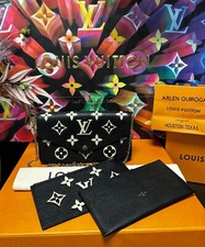 Louis Vuitton Stunning Monogram Empreinte Bicolor Felicie Pochette Crossbody