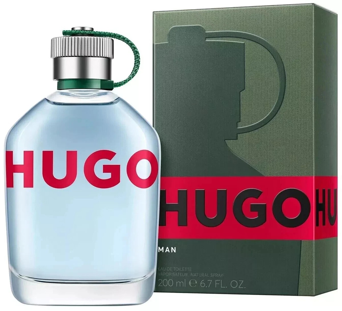 【HUGO BOSS】 HUGO MAN☆ほぼ未使用　オードトワレ 　200ml HUGO MAN-HUGO BOSS-EDT-SPRAY-6.7 OZ-200 ML-AUTHENTIC-MADE IN