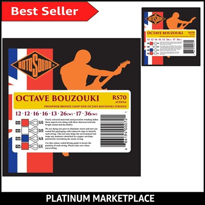 Vielseitiges Bouzouki Saiten-Set in Phosphorbronze - in mehreren Größen erhältlich