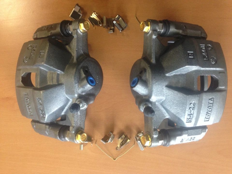 Pinza de freno de disco semicargada delantera izquierda y derecha se adapta a Toyota Corolla 1993-97 Foto 2 de 4